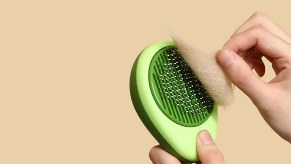 CAT BRUSH HAIR REMOVER CLEANING AVOCADO SHAPED DOG GROOMING TOOL PET COMBS BRUSH STAINLESS STEEL NEEDLE PET CLEANING CARE