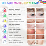 7 in 1 Color LED Face Mask Light Therapy Skin Rejuvenation Light Facial Body Beauty Machine for Skin Care