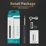 Ear Cleaner Otoscope Wax Removal Tool With Camera LED Light Wireless.