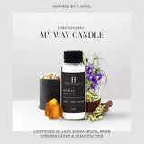 Hotel Collection My Way Essential Oil Scent Luxury Hotel Inspired Aromatherapy Scent Diffuser Oil Lush Sandalwood, Warm Virginia Cedar, and Beautiful Iris 120mL