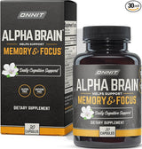 Onnit Labs Alpha Brain Memory & Focus - 90 Capsules