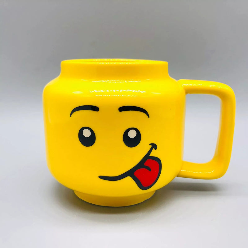300ml Creative Cute Expression Ceramic Cups Cute Face