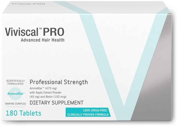 VIV*ISCAL PRO - Professional Strength Hair Tablets 180 ct - 100% Drug Free