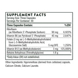 Thorne Research - Methyl-Guard Plus - Folate and Vitamins B2, B6, and B12 - 90 Capsules