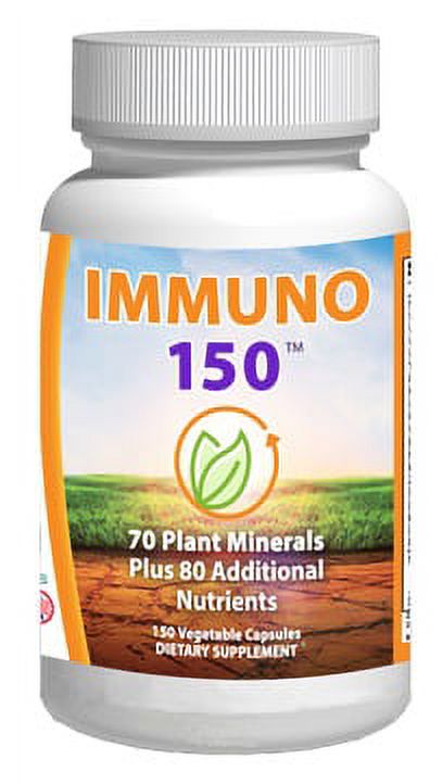 Immuno 150 Daily Body, Mind and Immune System Support, 150 Caplets