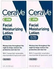 Pack Of 2- CeraVe Facial Moisturizing Lotion PM Ultra Lightweight 3 oz Free Ship