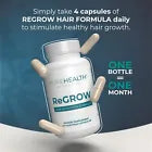 ReGrow Hair Growth Vitamins with Biotin, Hair Supplement by PureHealth Research