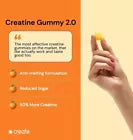 CREATE WELLNESS CREATINE MONOHYDRATE GUMMIES ORANGE FLAVOR NEW SEALED 90 COUNT